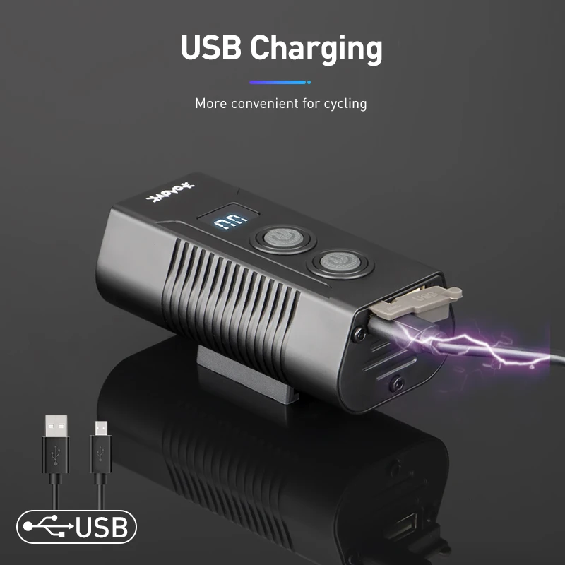 

Bike Front Lamp Waterproof Riding Light USB Portable Bicycle Light LED Smart Bike Cycling Light Safety Warning Bicycle Lantern