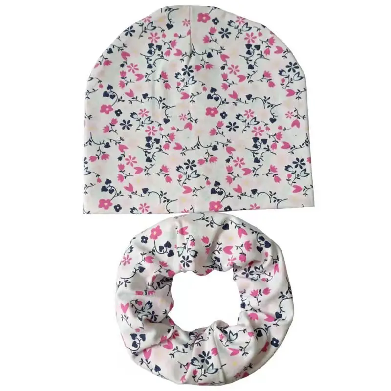 Новая модная мультяшная детская шапка в комплекте теплая для мальчиков и девочек