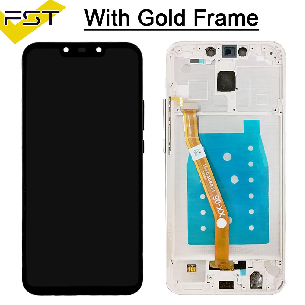 6 3 ''для Huawei Mate 20 Lite SNE LX1 LX2 ЖК дисплей с кодирующий преобразователь сенсорного