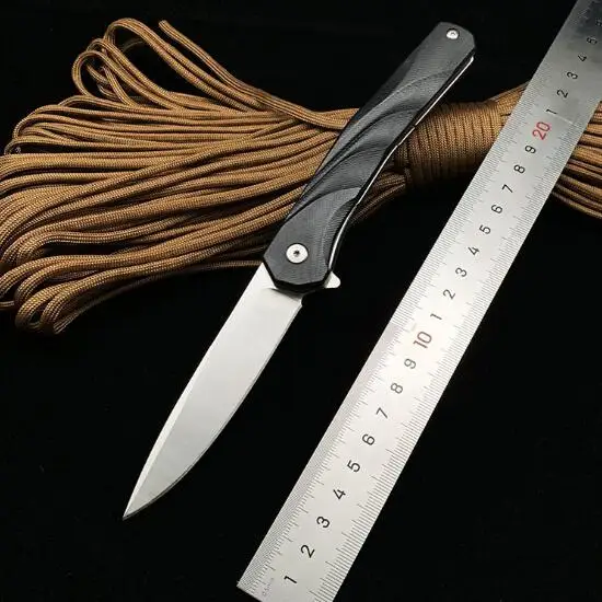 Складной нож Moroza MO601 G10 с лезвием D2 для охоты повседневного использования