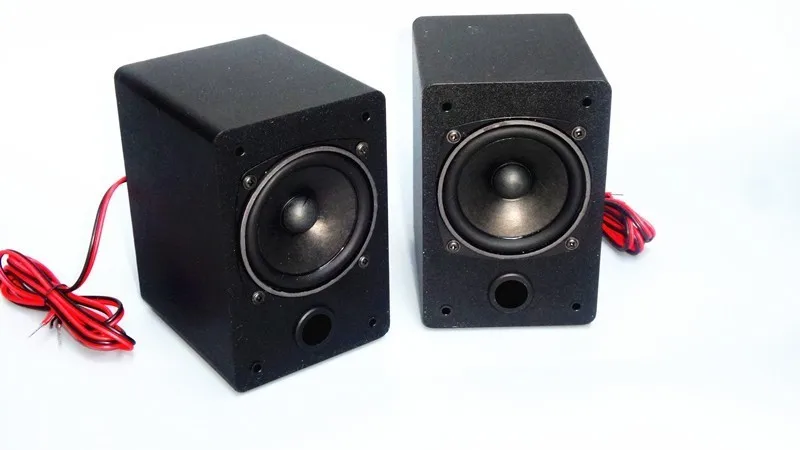 Звук чистый HIFI-3 дюймов Полнодиапазонный динамик 20 Вт+ 20 Вт компьютерный Настольный стерео аудио динамик для небольшой мощности мини-усилитель