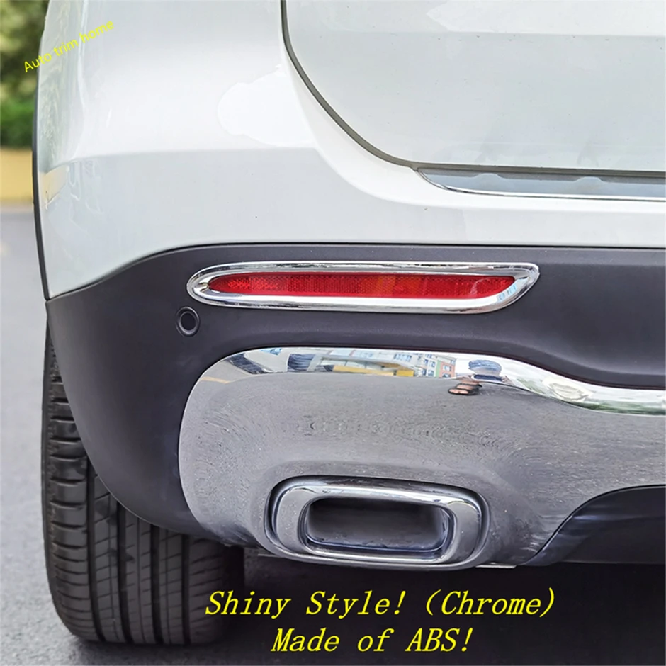 

Lapetus Rear Tail Trunk Fog Lights Foglight Lamps Frame Cover Trim Fit For Mercedes-Benz GLB 200 X247 2020 2021 Auto Accessories