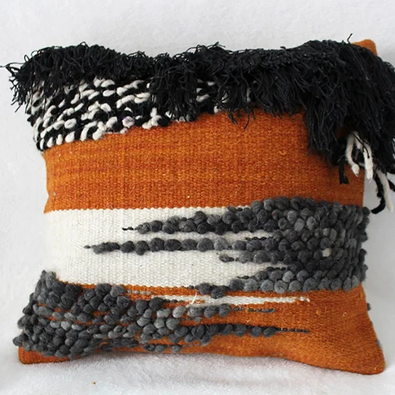 Экзотическая фольклорная наволочка для подушки американская сельская богемная