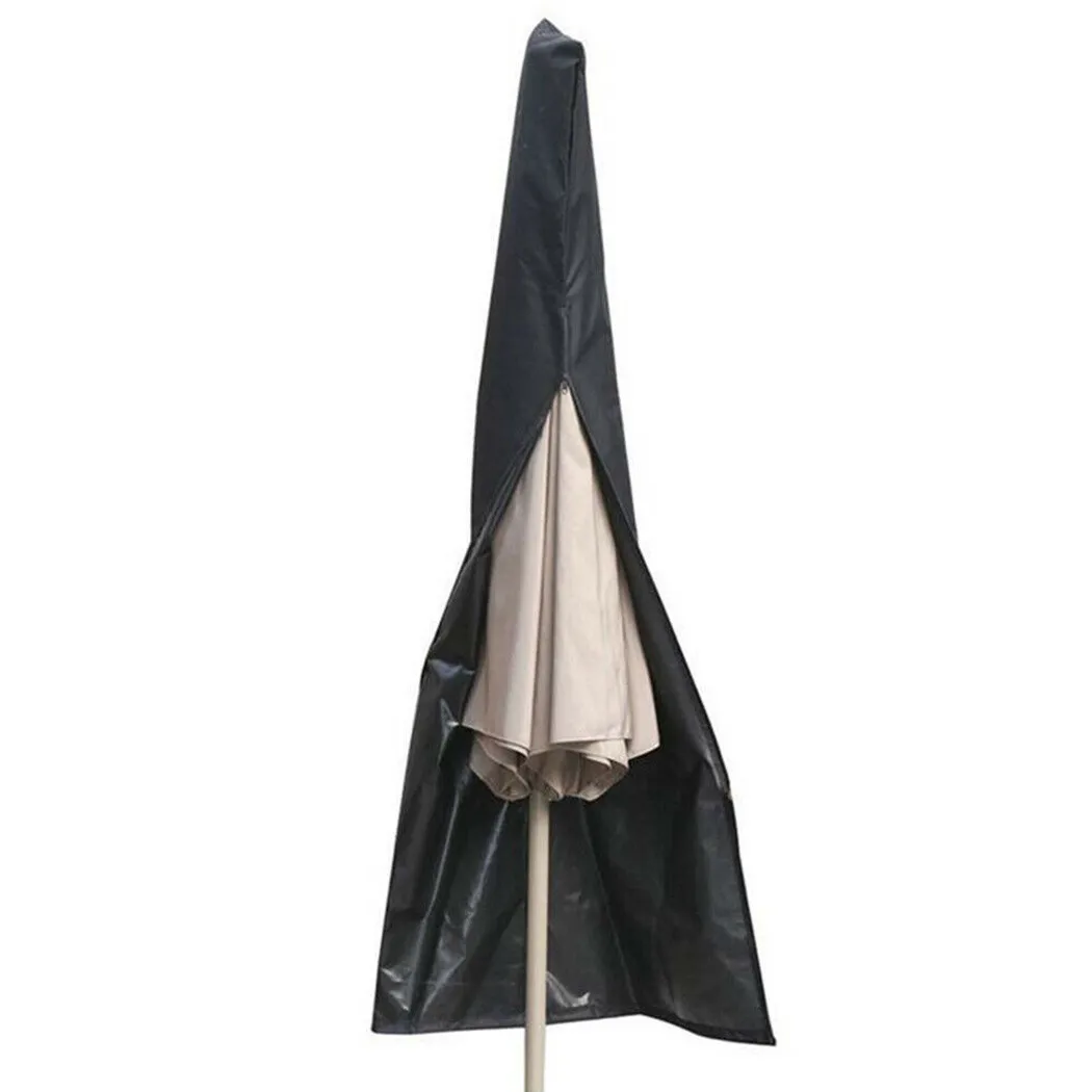 

2m Parasol Protective Cover Waterproof For Garden Parasol Umbrella Protection Waterproof Protective Cover With Zipper For Garde