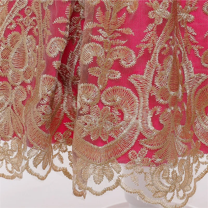 Summer New Butterfly Kids Girl Wedding Flower Girls Dress Princess Party Pageant Formal Dresses Prom Baby Birthday Clothes | Детская