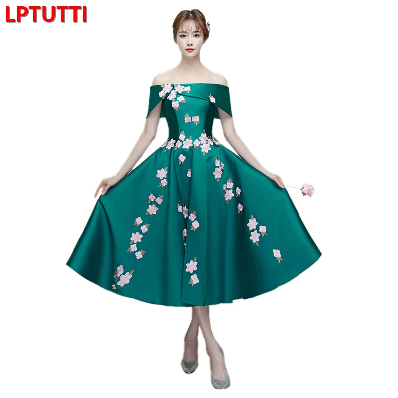 LPTUTTI Вышитые Новый Женственная Дамская обувь социальных праздничные нарядные