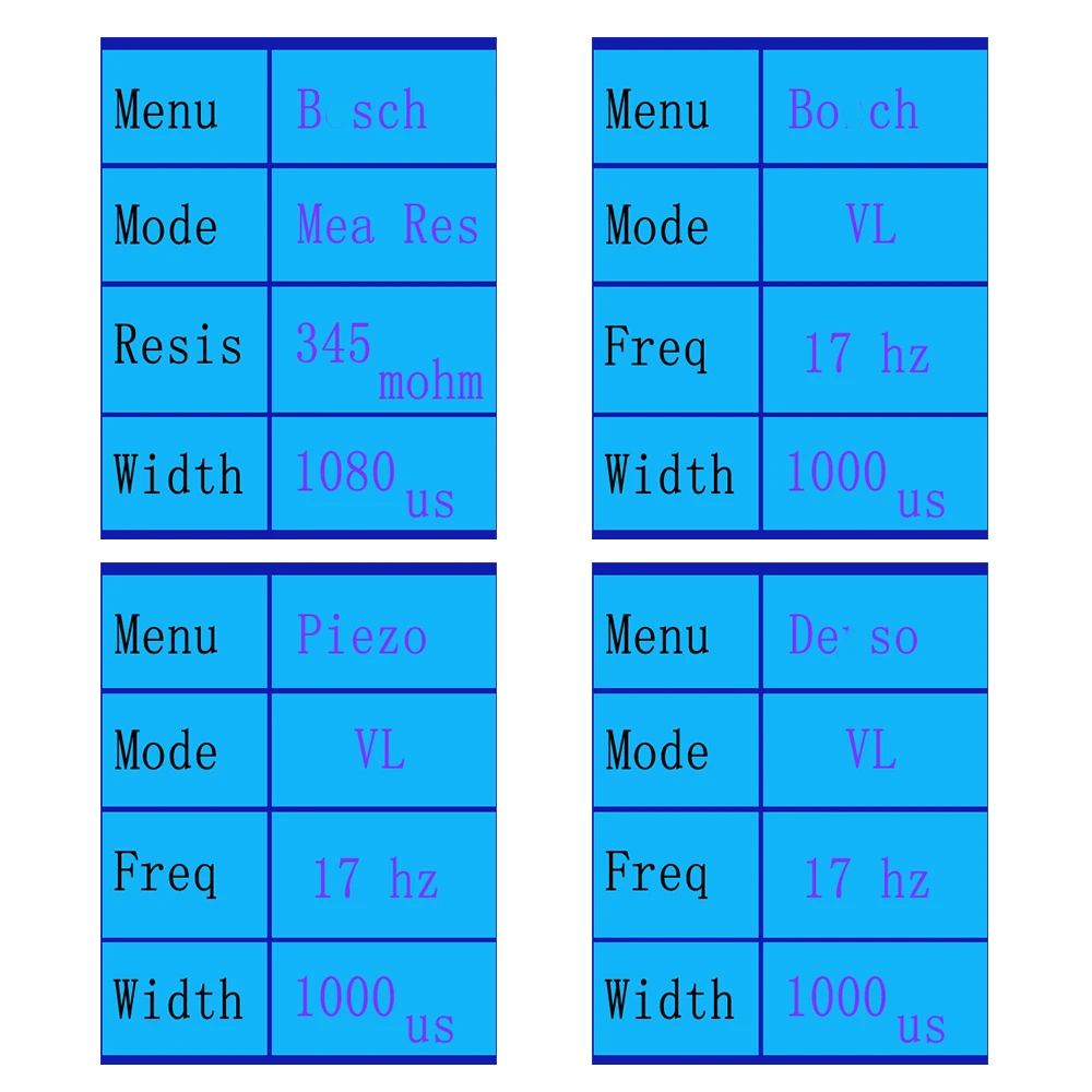 Обновленный Многофункциональный тестер форсунки дизельного топлива CIT800