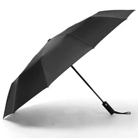 fold black folded umbrella double automatic clear large men windproof umbrella rain women semsiye household merchandises bw50um