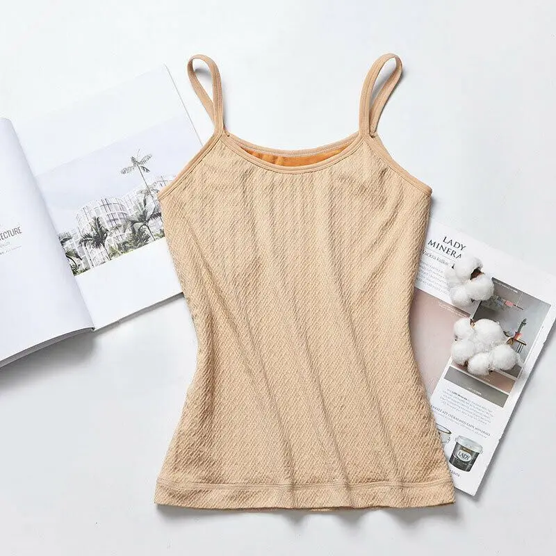 Женский терможилет нижнее белье жилет без рукавов майки зимние теплые | Женская