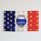 Французский флаг, спецдействия, полиция жандармерии, Национальная спецназа, французская полиция, муниципальный Наполеон