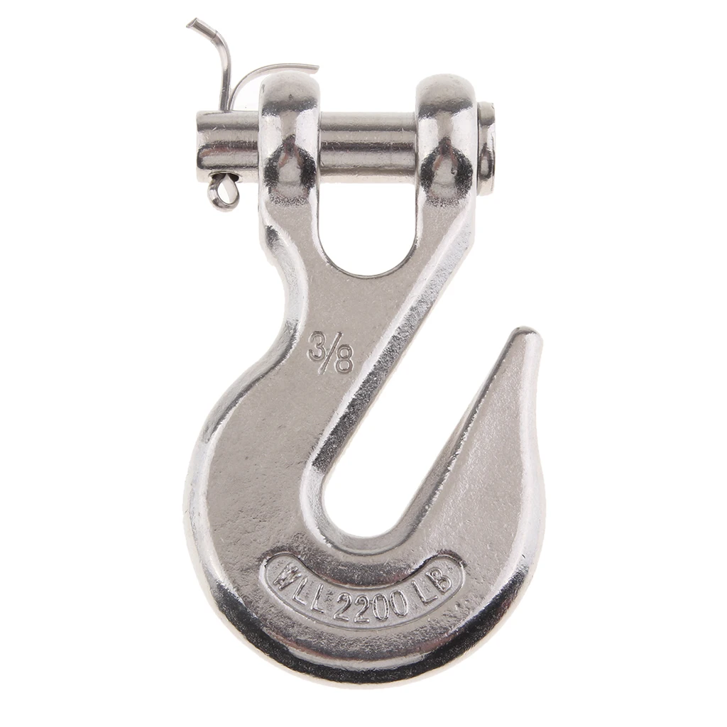 

3/8' Stainless Steel 316 Grade Clevis Grab Hook - Chain Hook Equipment