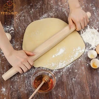parstry french rolling pin wooden dough roller cookie dumplingtapered rolling pin for bakingpizzadough pie 666