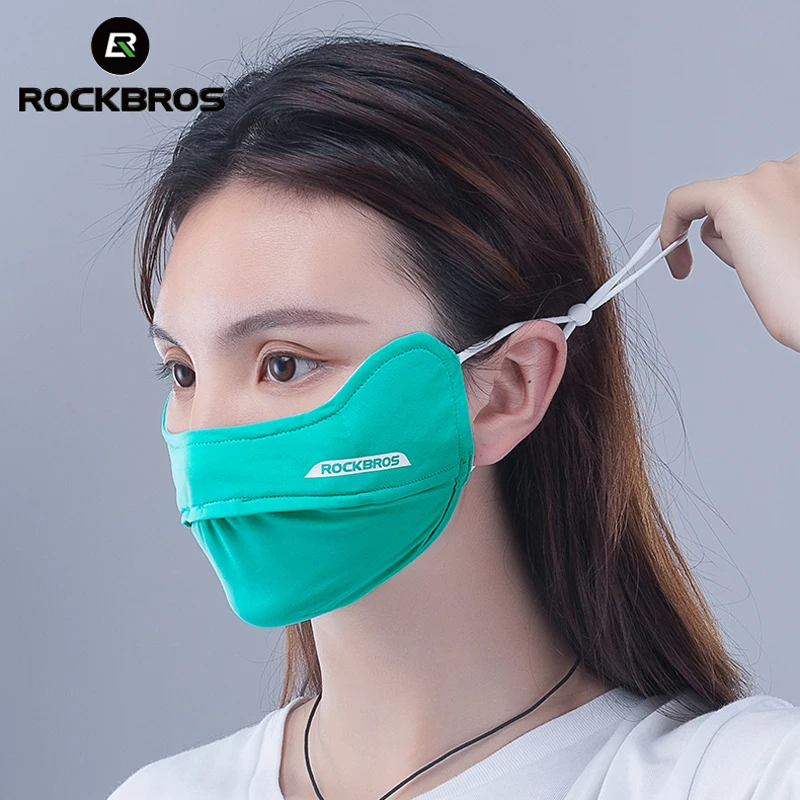 

Велосипедная маска ROCKBROS для лица, Балаклава, анти-УФ, смываемая маска, многоразовая, регулируемая, дышащая, крутая, 3D, для мужчин, женщин, мужч...