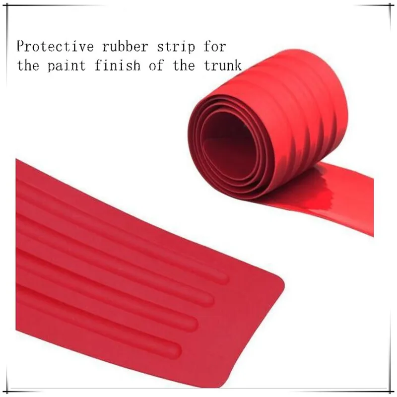 Автомобильный Стайлинг резиновые защитные наклейки для заднего бампера Toyota Allion