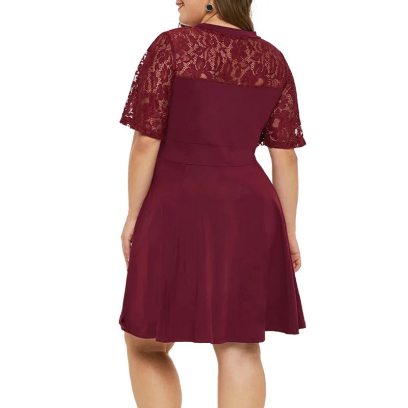 Женское платье с коротким рукавом сексуальное Повседневное v-образным вырезом