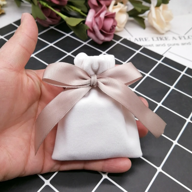 20 шт. бархатные сумки для хранения ювелирных изделий | Украшения и аксессуары