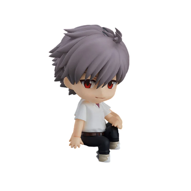 

Evangelion Nagisa Kaworu Anime Characters Model Toys Pvc Model Cartoon Toy Q Version Figure Model Anime Collectible Model Toys