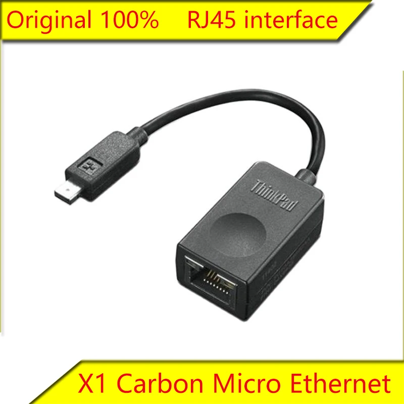 Network Card Adapter Cable for Lenovo X1 Carbon Hermit Extreme L380 L390 YOGA 370 S1 P1 S2 Ethernet Mini Network Port RJ45