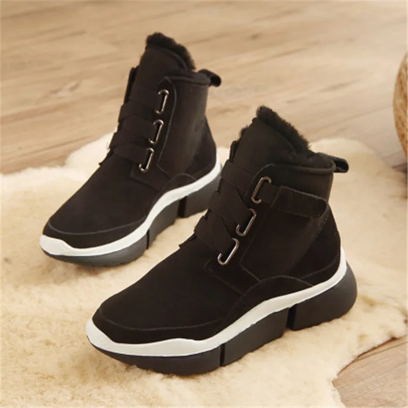 Женские зимние ботинки из натуральной кожи коллекция 2019 года женские бархатные