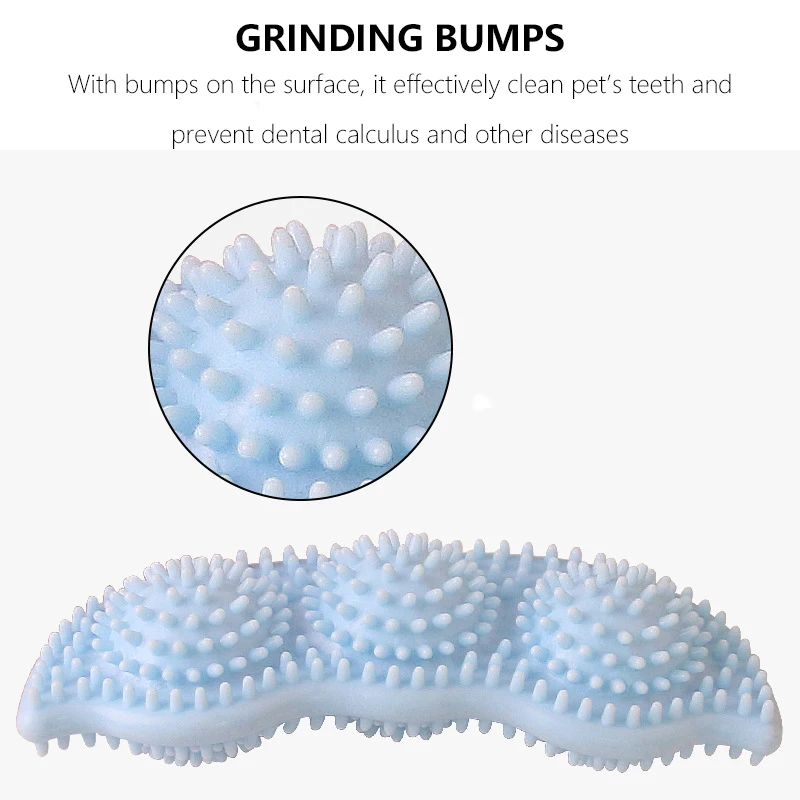 Собака резиновые форма гороха игрушки со шлифовкой ударов эластичный