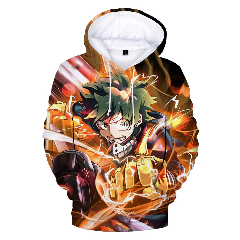 

My Hero Academia 3D Printing Hoodie Sweatshirt Deku Harajuku Streetwear Anime Hoodie Men Women Fashion Casual Cartoon Pullover