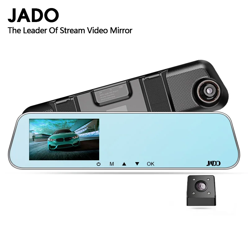 JADO D620 Автомобильный видеорегистратор 4 3 ЖК экран Full HD 1080P Автомобильные
