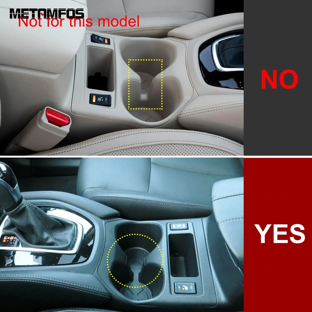 For Nissan X-trail X trail J11 T32 2014-2016/Rogue Sport 2017-2019 Matte Cup Holder Water Bottle Frame Interior Car Accessories |
