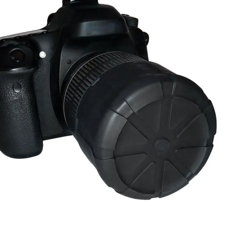 Универсальная Силиконовая Защитная крышка объектива для DSLR камеры