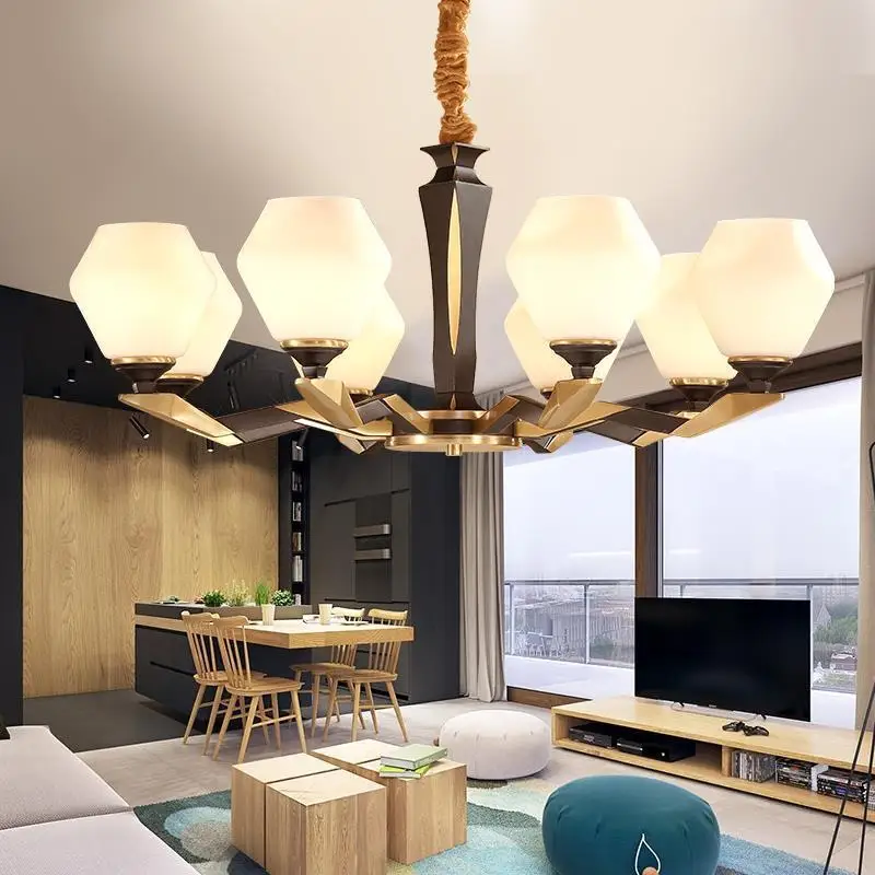 Decoracao Para Casa винтажный светильник скандинавский подвесной люстра в стиле лофт Touw |