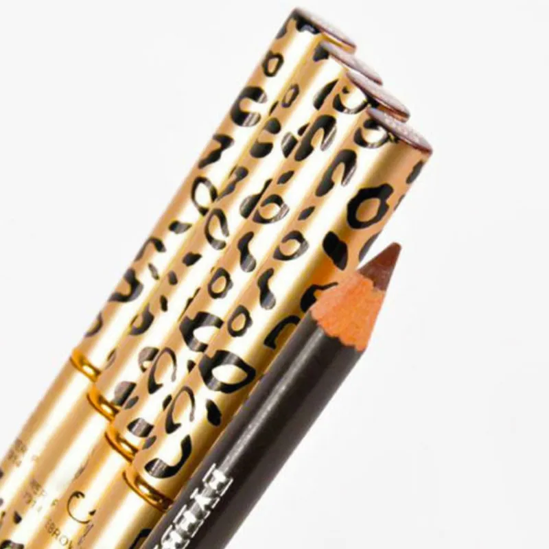 1 предмет Модный комплект с принтом двойной головкой карандаш для бровей