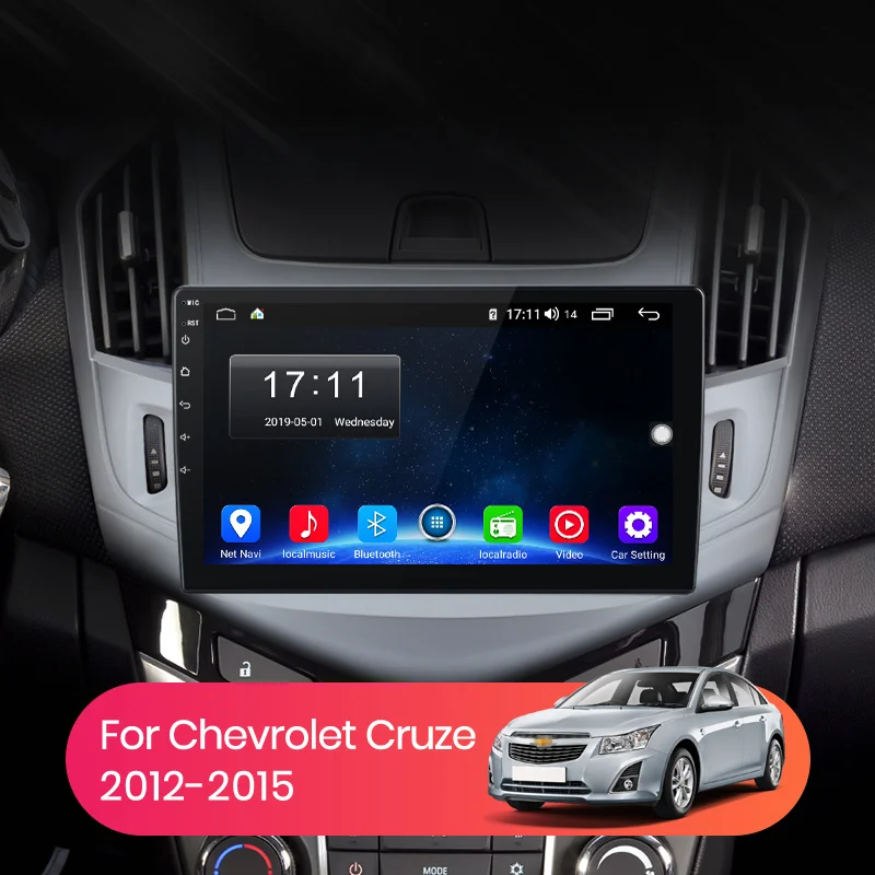 Автомагнитола AWESAFE PX9 для Chevrolet Cruze мультимедийный видеоплеер на Android 2012 2 Гб ОЗУ 32