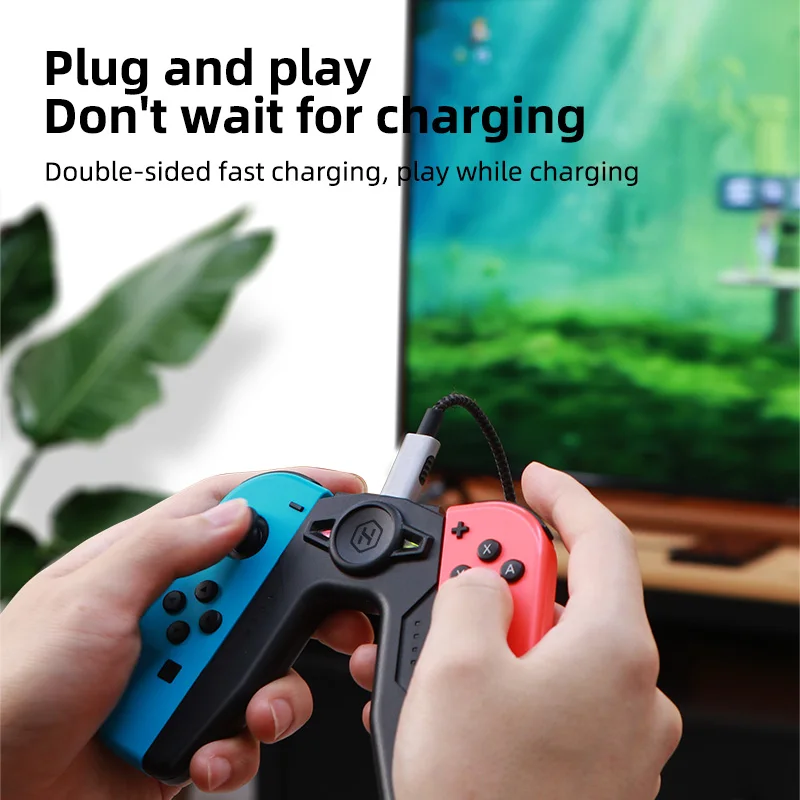 hagibis joy con charging grip for nintendo switchlite controllers comfort charger dock ns handle portable chargeable stand free global shipping