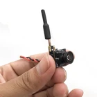 Только 3,9g mini 5,8G FPV 48CH 25mW передатчик VTX-CAM с 800TVL 170 градусов AIO camera для RC indoor FPV Racing запасные части