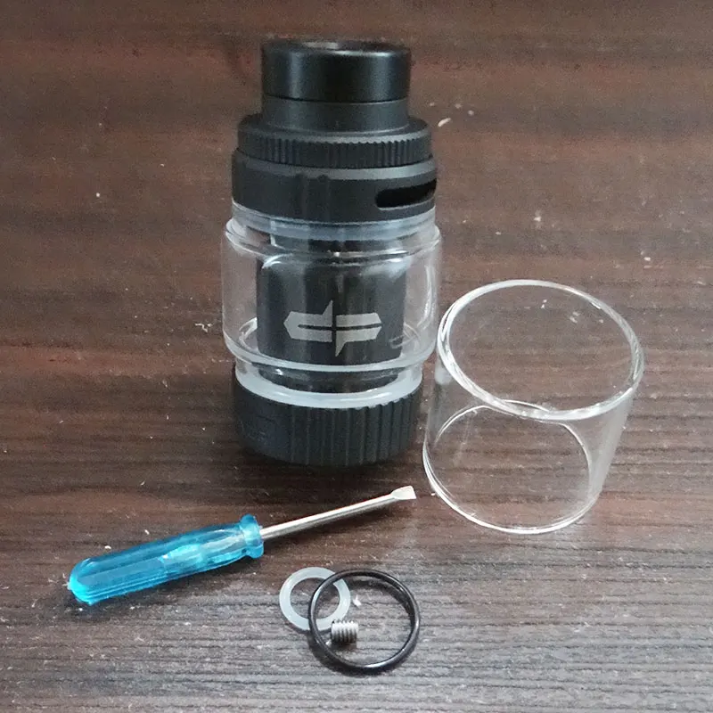 

Torch RTA Atomizer 5.5ml Built-in RGB Breathing Ligtht Leak-proof Top-to-Side Airflow System RebuildableTank vs qp Zeus X mesh