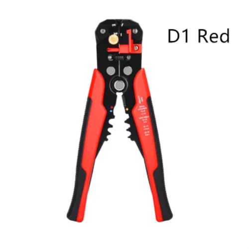 Pliers-HS-D1-Red HS-D1 5-в-1 автоматический инструмент для зачистки проводов кабеля резак Мультитул провод зачистки инструменты Клещи для обжима кабеля щипцы 0,2-6.0mm ² HS-D2 - Цвет: Pliers-HS-D1-Red