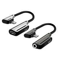 headphone converter 2 in 1for iphone678xxrxs1112 rechargeable game live streaming wire controlled lightting adapter