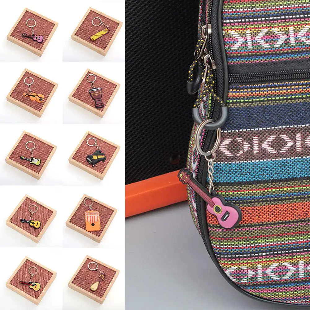 Брошь в виде гитары ликвидация товаров брелок креативный музыкальный барабанный