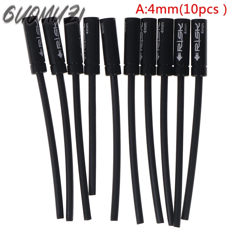 10 шт велосипед Алюминий сплава для удаления масла крыса хвост выхлопной трубы