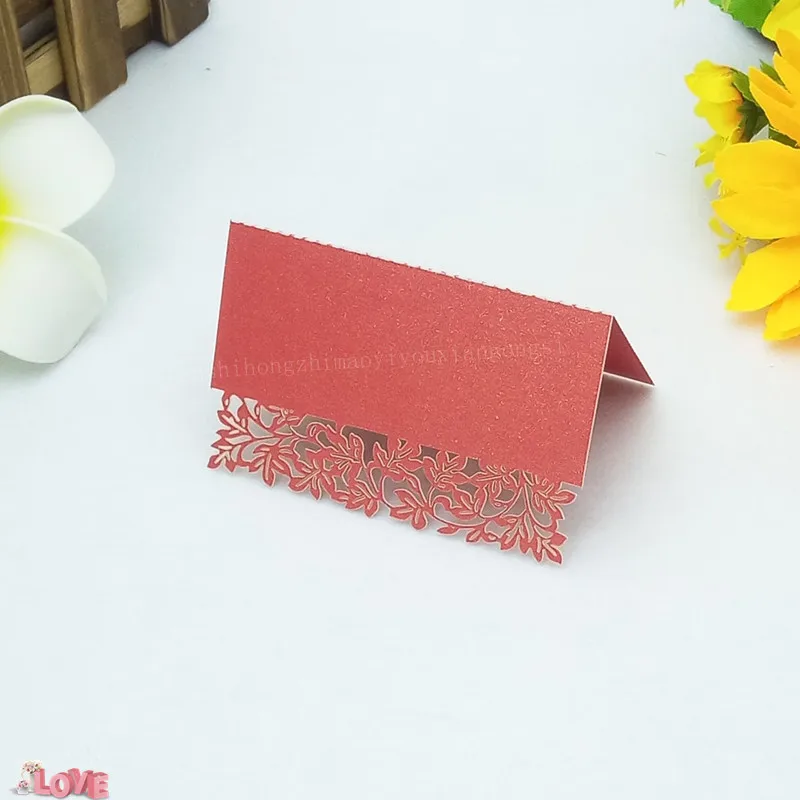 100 шт. лазерная резка лоза стол карточка с именем и местом для вечерние свадебного