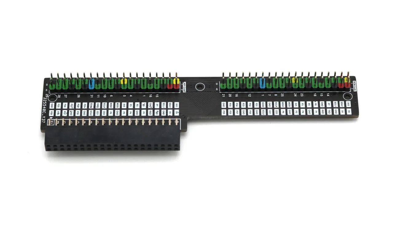 Raspberry Pi 400 GPIO расширительный адаптер для головки с цветным ободом легко
