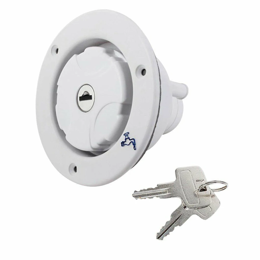 

Походный прицеп герметичный водозаборник Легкая установка гравитационный наполнитель крышка модернизированная модификация для автодома ...