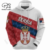 plstar cosmos 3dprint newest country serbia flag unique amazing harajuku pullover streetwear unisex hoodiessweatshirtzip t 4