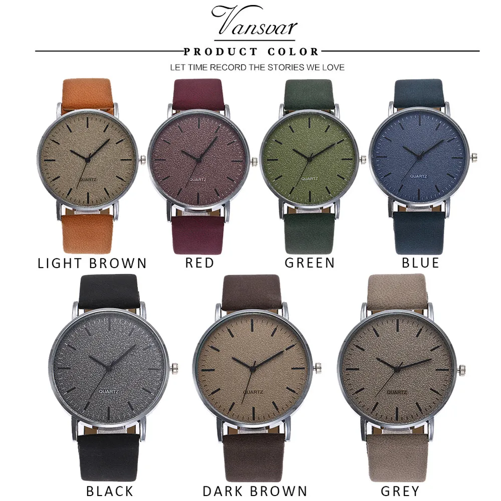 

Women's Watch Casual Fashion Quartz Wristwatches Leather Band Watch Analog Wrist Watch Ladies Popular Universal Wrist Watch