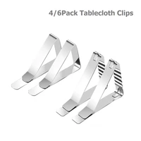 stainless steel tablecloth clip wedding party toolstablecloth picnic elastic fixed anti skid clip