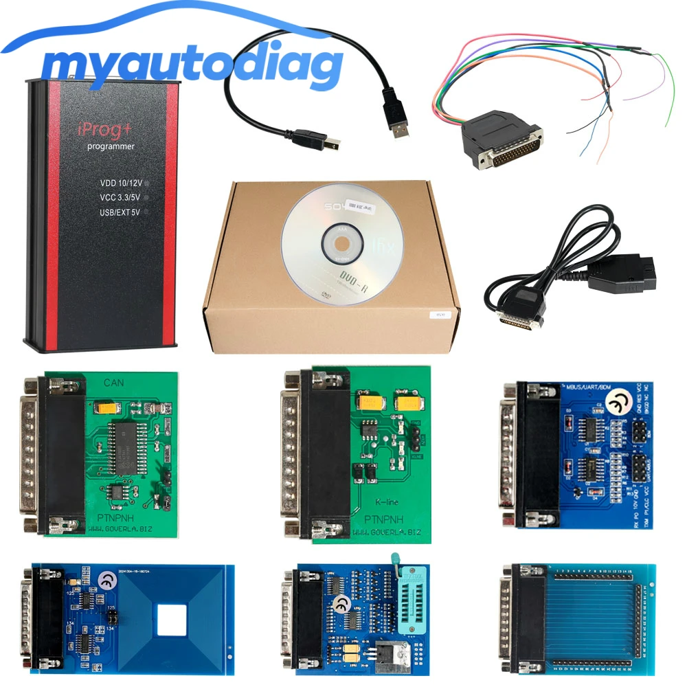 Iprog Pro программист поддержка IMMO + коррекция пробега сброс подушки безопасности до