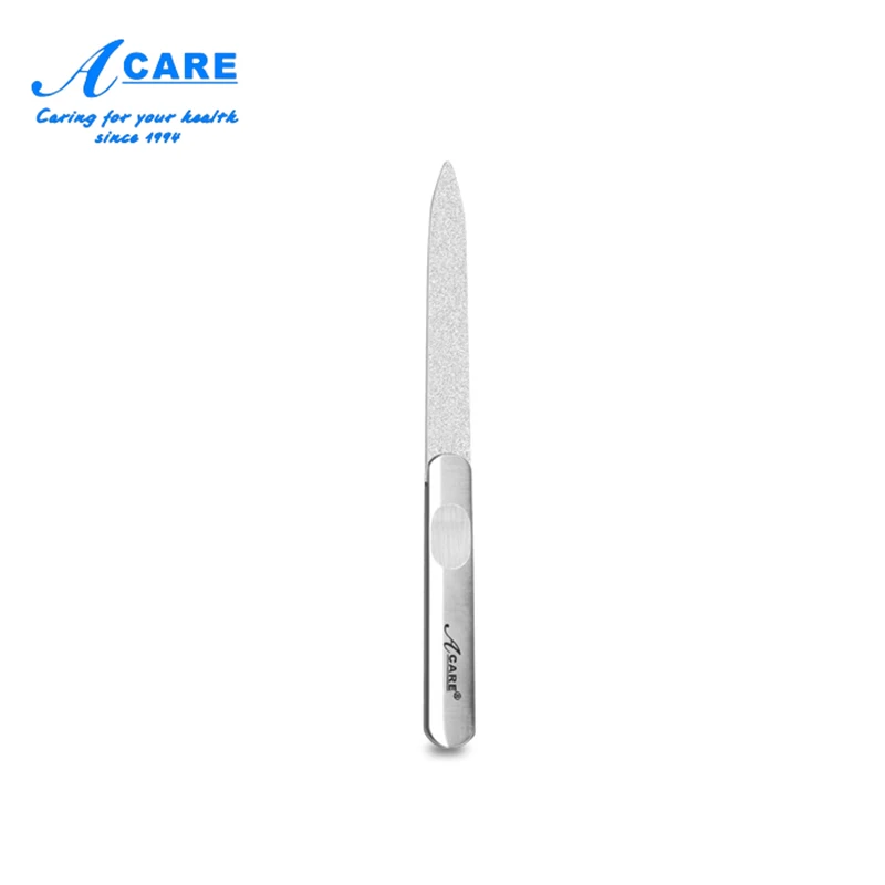 Набор пилок для ногтей из нержавеющей стали профессиональные двухсторонние