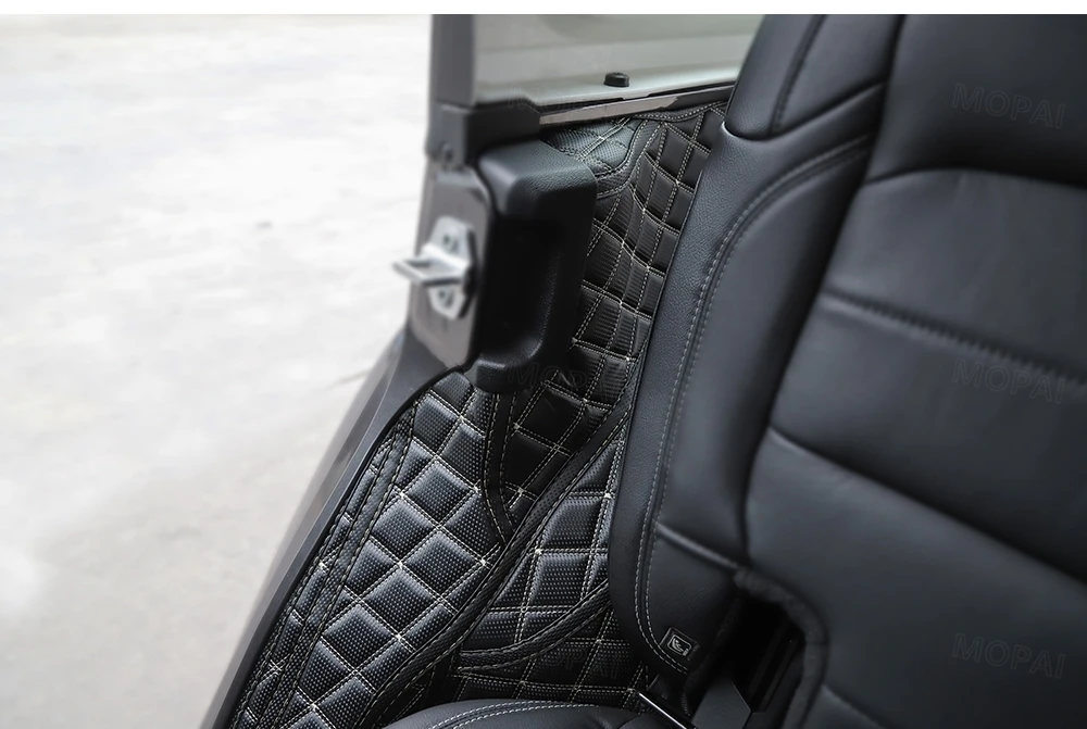 MOPAI коврики для Jeep Wrangler JL+ кожа грузового лайнера автомобиля задний багажник ноги коврики для Jeep JL Wrangler аксессуары