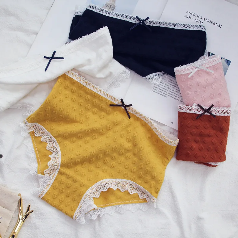 SP & CITY японские кружевные хлопковые трусы для менструации сексуальные трусики с
