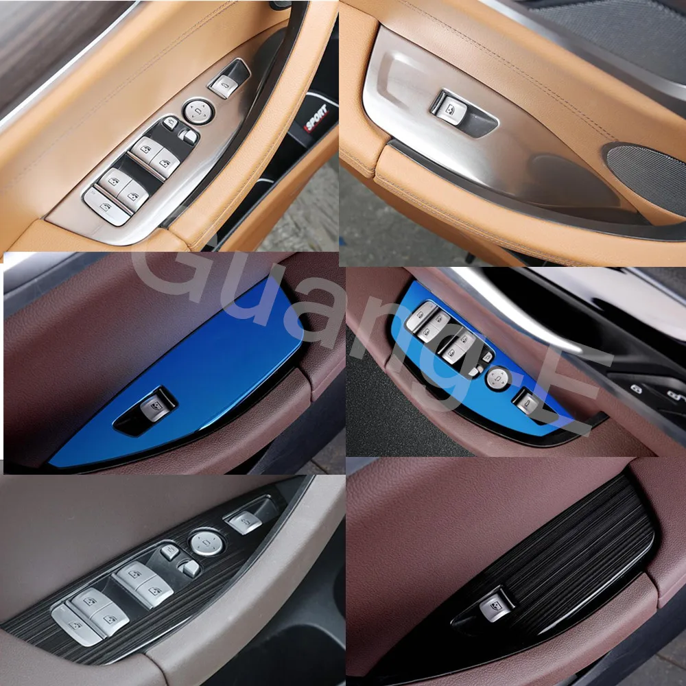

Car Door Window Glass Switch Button Panel Lift Armrest Handrail Trim Frame For BMW X3 XDrive 25i 28i 30i 2018 2019 2020 2021