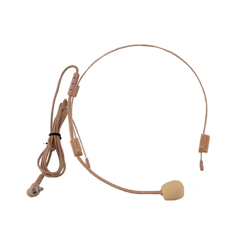 

Headworn Condenser Headset Microphone Wireless Body-Pack Transmitter 3.5 mm Plug